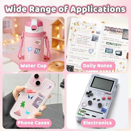 990Pcs Japanese Sticker Book for Journaling Adult, Cute Scrapbook Stickers - Image 3