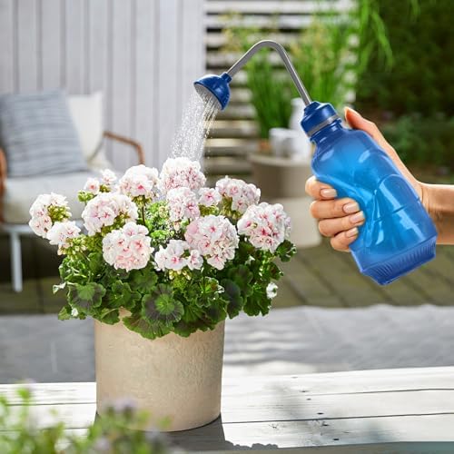 Precision Spout 0.45L Watering Can – Perfect for Delicate Seedlings - Potted Plants - Blue - Image 7