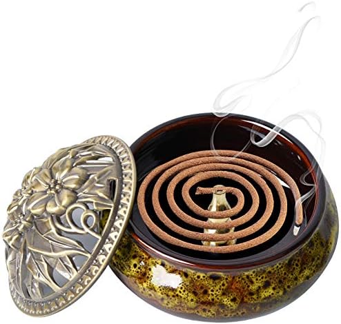 Ceramic Home Decoration Incense Sticks or Cones Burner Porcelain Incense Holder - Image 2
