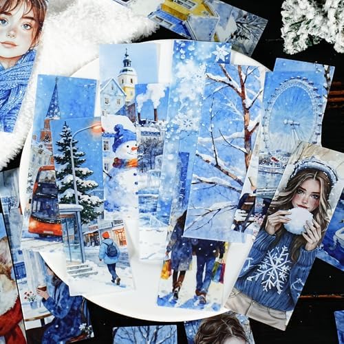 Alideco 120pcs Scrapbook Stickers Vintage People and Scenery Scrapbooking Junk Journal Crafts Embelishment Decoration Stickers (chengmanfanghua) - Image 4