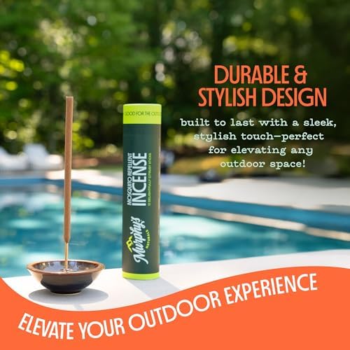 Murphy’s Naturals Stoneware Incense Stick Holder, Cloud White, 4.5” Ash Catcher for Outdoor Use, Durable & Stylish Design for Easy Clean-Up, 2-Pack - Image 4