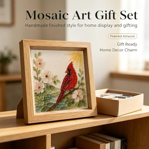 Acrylic Gem Mosaic Craft Kit for Adults Nature Theme Pieces - Image 7
