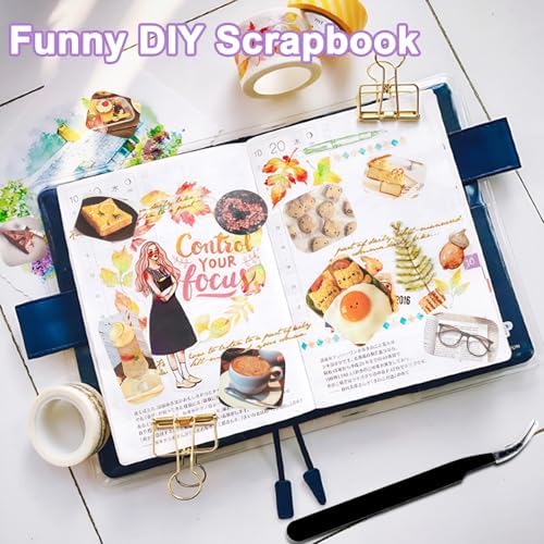 700Pcs Japanese Sticker Book for Journaling Adult, Cute Scrapbook Stickers - Image 4