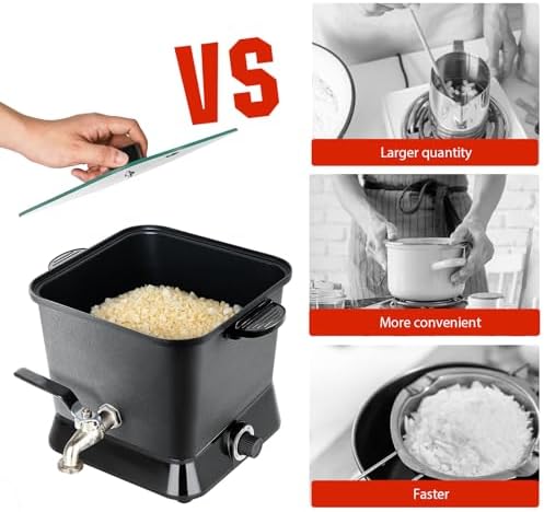Byoowndiy Wax Melter for Candle Making, 150 oz Electric Candle Wax Melting Pot with Pour Spout and Temperature Controller - Image 4