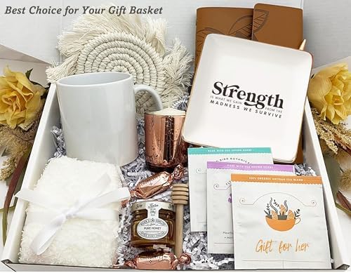 Inspirational Quotes Gifts for Women-Affirmations Reminder Present-Positive Motivational Encouragement Present,Strength is What We Gain-Christmas Gifts-Jewelry Tray Trinket Holder Ring Dish - Image 6