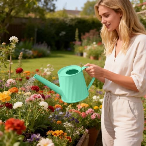 8.4 oz/250 ml Plant Watering Can, Metal Decorative Stainless Steel Indoor Watering Cans for House Plants with Long Spout,Stylish Modern Durable Water Can for Plants for Garden Home Outdoor Bonsai - Image 4