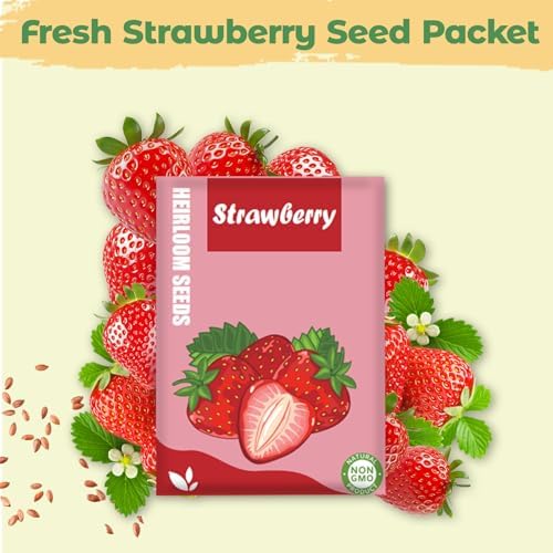 Strawberry Seed pod Kit for Hydroponics Compatible with Aerogarden, Includes Seed, Grow Sponges, Baskets, Domes, A&B Plant Food - Hydroponics Supplies for Most Brands 8-POD - Image 4