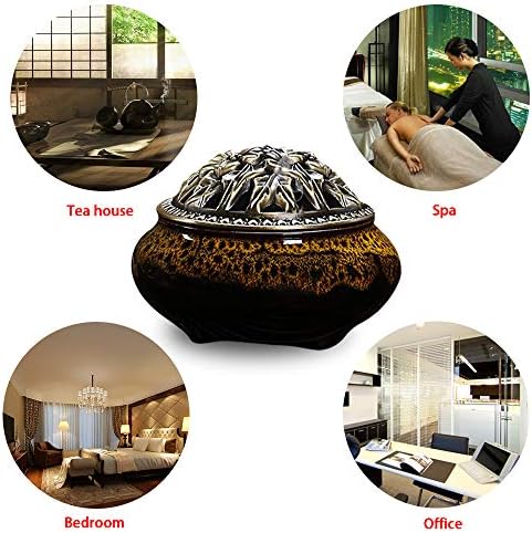 Ceramic Home Decoration Incense Sticks or Cones Burner Porcelain Incense Holder - Image 6