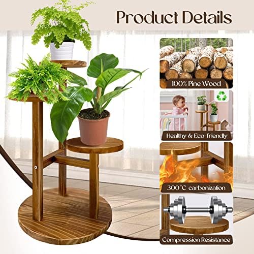 GEEBOBO 3 Tier Plant Stand Indoor - Image 4