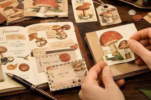 Scrapbook Kit, 350+ PCS Scrapbooking Supplies Set with Vintage Scrapbook Paper, Scrapbook Stickers, Ephemera, Vintage Decorations, Complete Junk Journal and DIY Memory Book Kit - Image 3