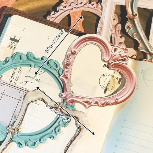 100 Pcs Vintage Frame Decorative Stickers - Scrapbooking Supplies for Planners, Wedding Albums, Junk Journals & Crafts (Color-1) - Image 5