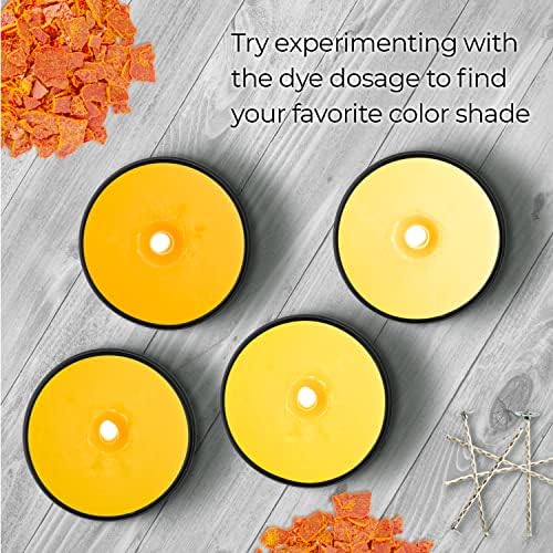 Yellow Candle Dye 2 oz for Soy Candle Making – Wax Color Chips - Image 6
