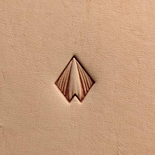 DandS ltd Leather Stamp Tool, Scale, Professional Steel Craft Tool for Leatherworking, Embossing, Carving & Stamping Leather Projects, Belts Wallets & DIY Projects Compatible with Mallet #390