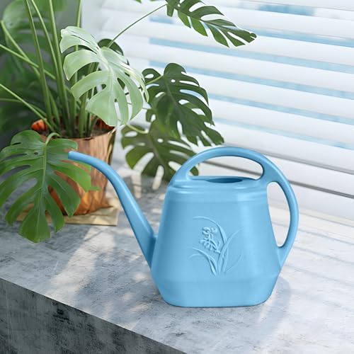 Plant Watering Can - 1/2 Gallon - Sky Blue - Image 5