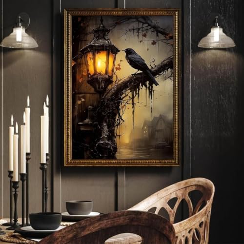 LEZHIJIA Halloween Paint by Numbers Kit for Adults Beginner 9X12 inch - Image 2