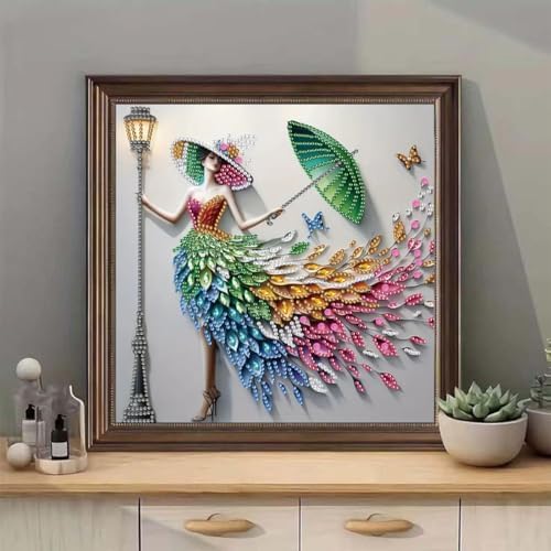 Diamond Painting Kits for Adults,Special Shape Diamond Art Kits 12 X 12inch - Image 2
