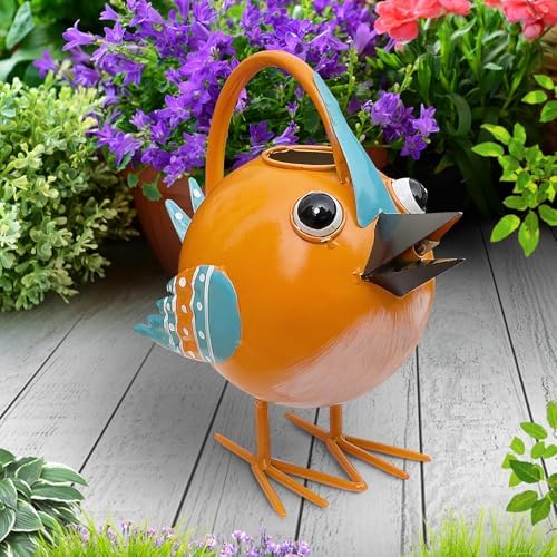 Metal Cute Bird Watering Can,Watering Can Indoor/Outdoor Plants - Image 6