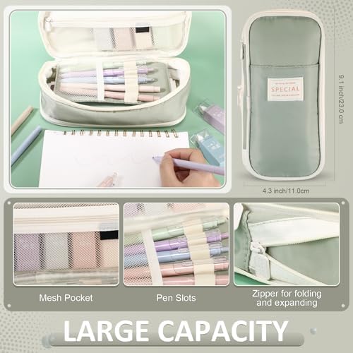 38pcs Aesthetic Office Supplies Kit, Morandi Color, Cute - Image 4