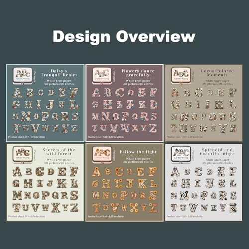 156 Pcs Alphabet Stickers for Scrapbooking and Journaling - Image 4