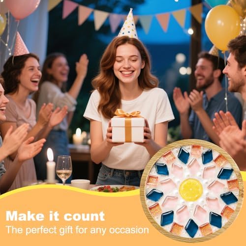 5 Sets DIY Mosaic Kits for Adults Women, Mosaic Tiles Craft Coaster Kit - Image 2