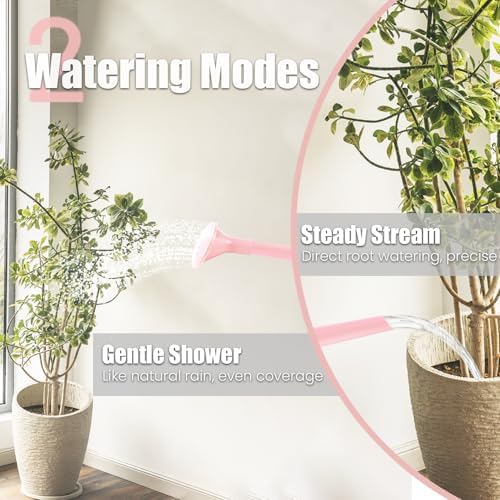 1.8L Watering Can, Watering Can Indoor Plants, Long Spout Small Water Can - Image 4