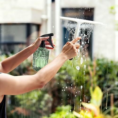 Glass Plant Misters for Inside, 13.5 oz Mister Spray Bottle for Plants, Spring Gardening, Cleaning, Hair, Pets Care with Adjustable Nozzle - Image 6
