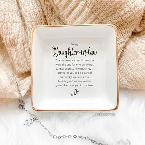 Daughter In Law Ring Dish - Jewelry Storage, Birthday Gift From Mother In Law - Image 2