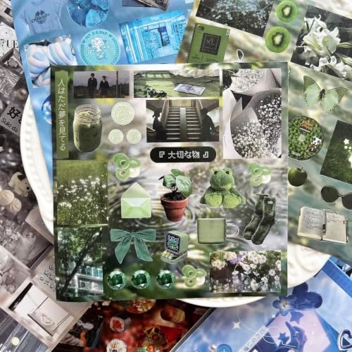 Japanese Sticker Book for Scrapbook Supplies, Japanese Stickers for Journal - Image 6