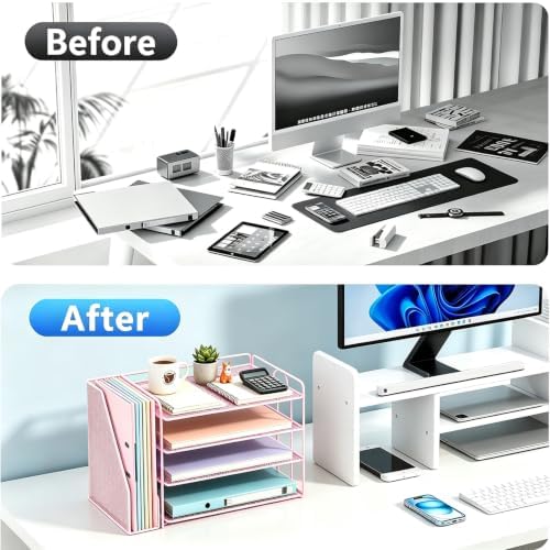 gianotter 4-Tier Paper Organizer With Magazine Holder - Image 2