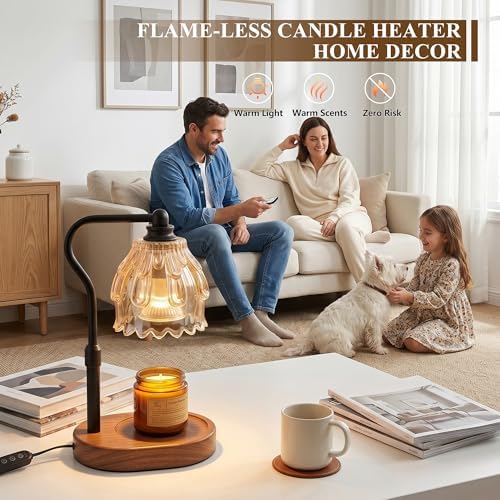 Candle Warmer Lamp with Timer and Wireless Remote Control - Image 2