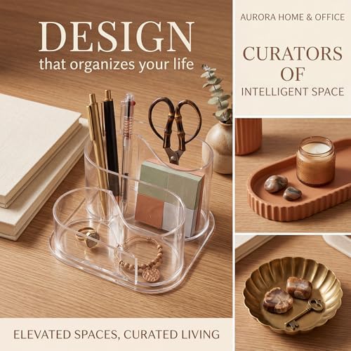 Desk Top Organizer, Aesthetic Pen Pencil Holder - Image 5