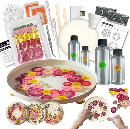 Auraeve All-in-One Craft Resin Tray Kit for Adults, Gift for Women by AuraeveStudio