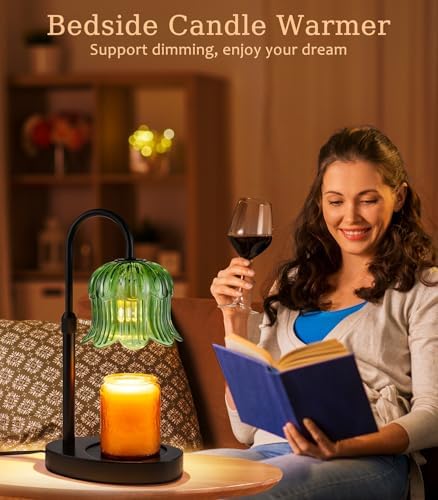 Candle Warmer Lamp with Timer - Electric Candles Wax Warmers Glass Lamps - Image 5