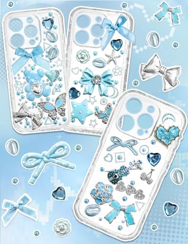 RQAYE Junk case charms,junk case Kit for Customizing Diy Cases,With Cute Bow,Flatback Pearls,Letter Beads, Aesthetic Big Decor for Personalization - Image 6