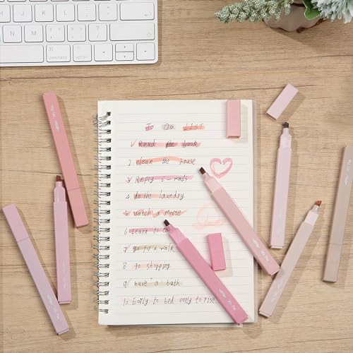 Mr. Pen- Aesthetic Highlighters No Bleed, 8 Pack, Assorted Colors | Chisel Tip, Cute Highlighters Assorted Colors for Journaling, Highlighting, Underlining, Fast Dry, Back to School Supplies - Image 7