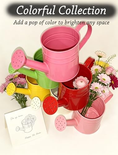 Watering Can for Indoor Plants, White, 1L - Image 3