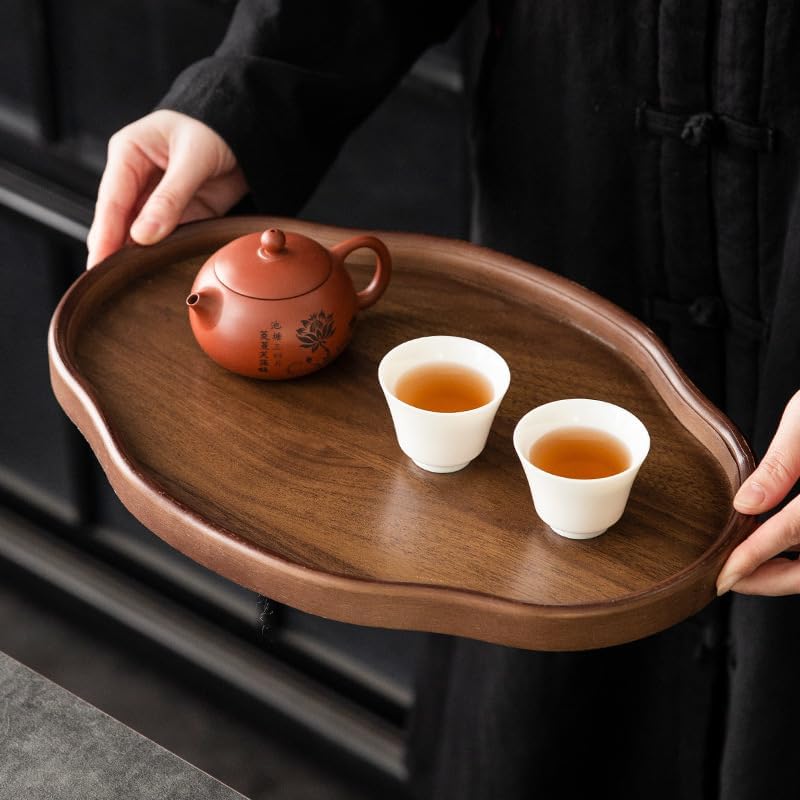 Cloud Shaped Wooden Serving Tray for Restaurant Jewelry Tray Keys Perfume and Accessories Tea Tray Fruit Dish - Image 4
