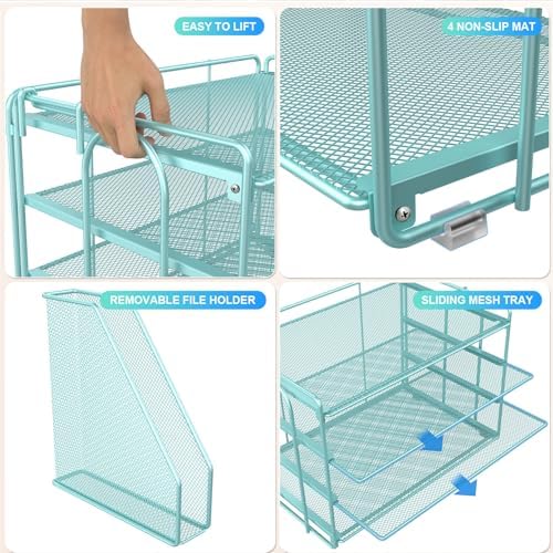 gianotter 4-Tier Paper Organizer With Magazine Holder - Image 6