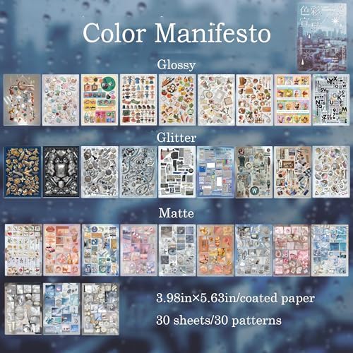Japanese Stickers for Journal Supplies, Japanese Sticker Books for Adults - Image 2