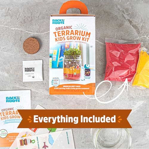 Back to the Roots Terrarium Grow Kit - Easy-to-Use DIY Set for All Ages Small - Image 3