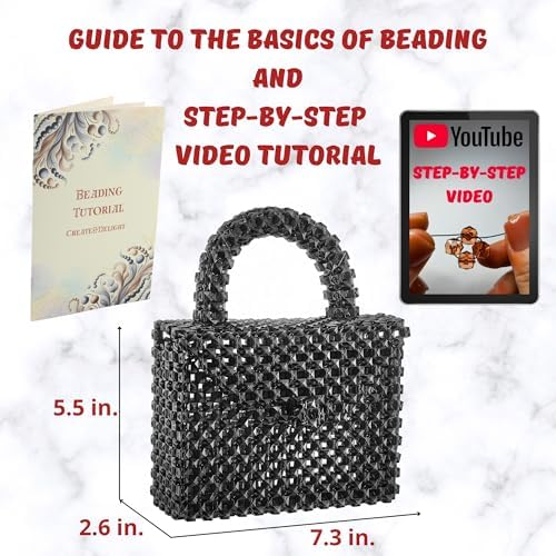 DIY Bead Kit for Adults: Craft Supplies for Weaving Beaded Cute Things - Image 4