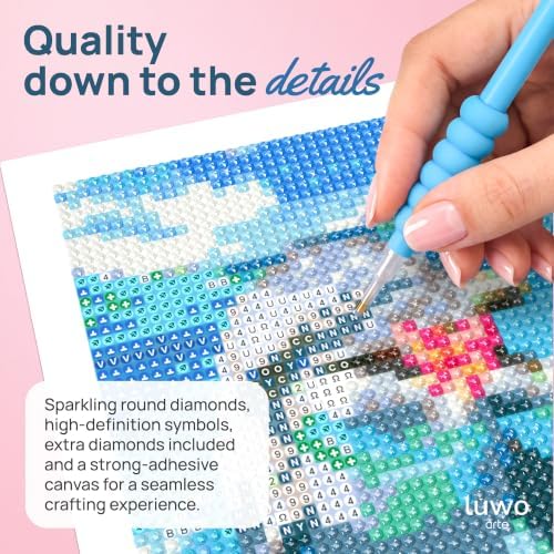 LuwoArte 9 Pack Summer Beach Diamond Art Kits for Adults Beginners - Image 5