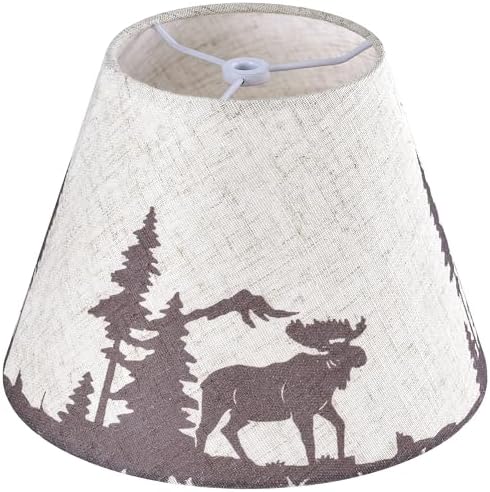 GO&SO Small Animal Lamp Shade Set of 1,5"×9"×6.4" Print Bell Shade Replac by GOSO