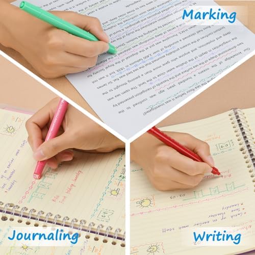 AECHY Dual Tip Curve Highlighter Pens, 18 Patterns, 18 Colors, 18 Pack - Image 6