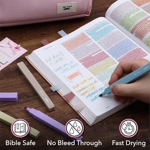 Mr. Pen- Annotation Essentials Kit for Book Lovers, Aesthetic Highlighters - Image 3