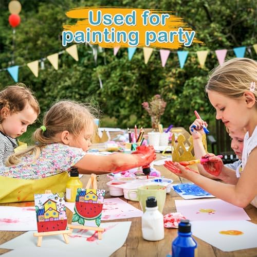 ESRICH 12 Pack 5x7 Small Canvas for Painting, Ideal for Kids & Beginners - Image 6