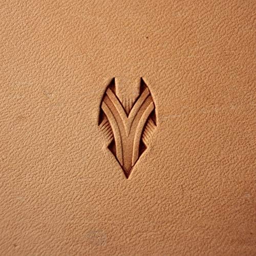 DandS ltd Leather Stamp Tool, Basket Weave, Professional Steel Craft Tool for Leatherworking, Embossing, Carving & Stamping Leather Projects, Belts Wallets & DIY Projects Compatible with Mallet #360B