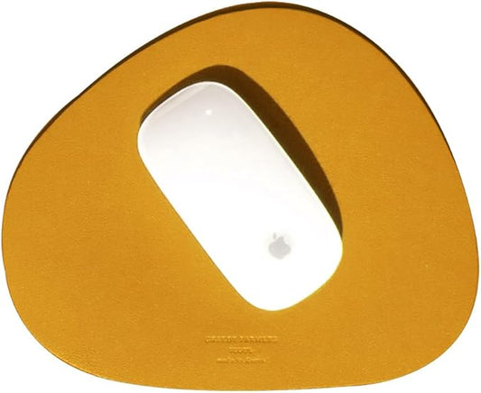 Mouse pad, Non-Slip Washable Waterproof Computer Mouse pad (Honey Yellow)