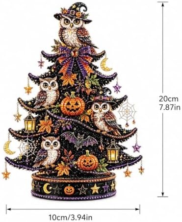 Craft Kits for Adults DIY Beaded Halloween Tree Indoor Desk Decorations Kit - Image 7
