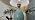 Ceramic Retro Table Lamp, Vintage, 15", Chinoiserie Green Glass - Image 7